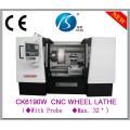 Automatic CNC Lathe Used to Repair Car Wheel Surface